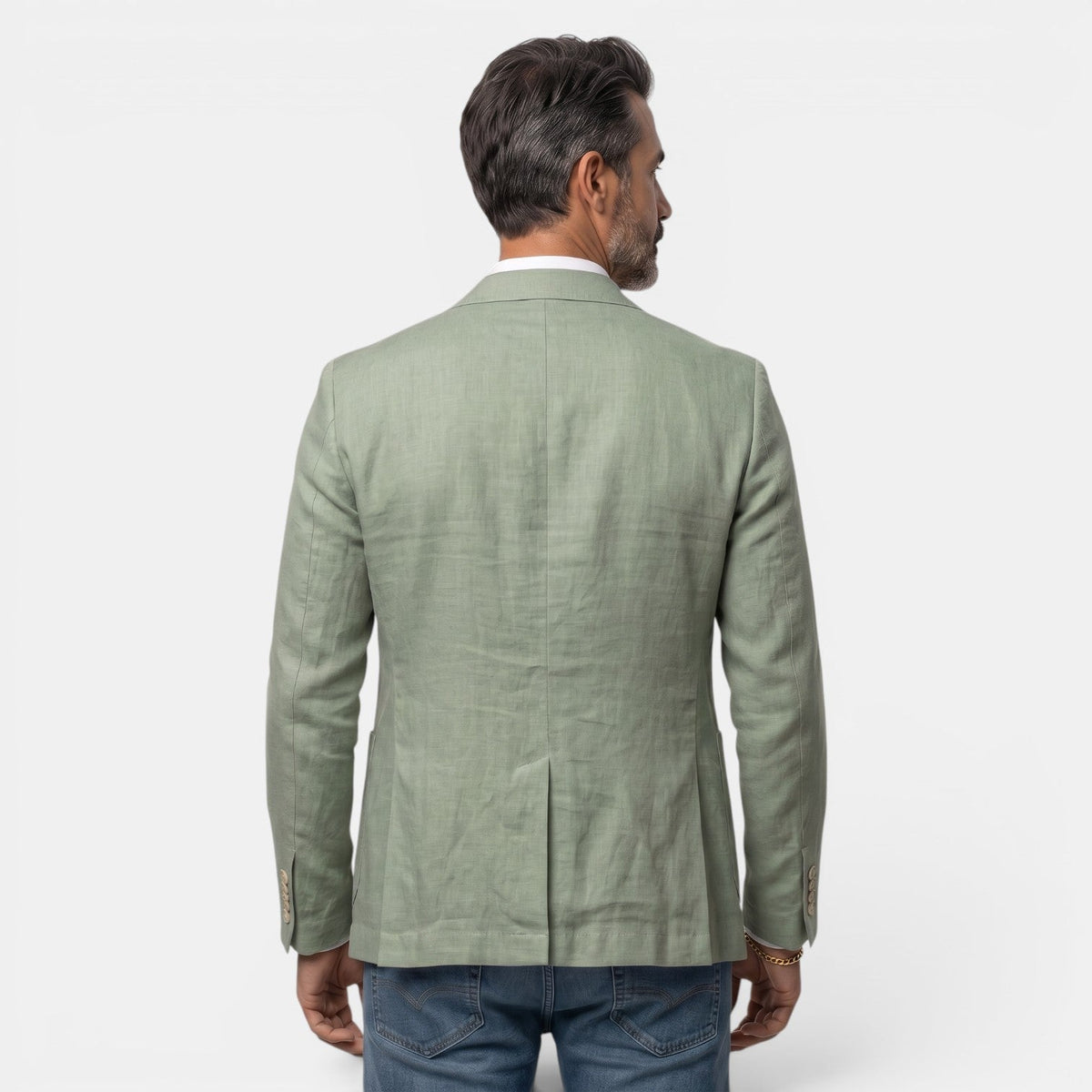 Faulkner  | Blazer With Notched Lapels and Patch Pockets