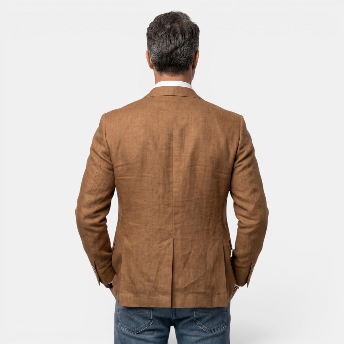 Faulkner  | Blazer With Notched Lapels and Patch Pockets