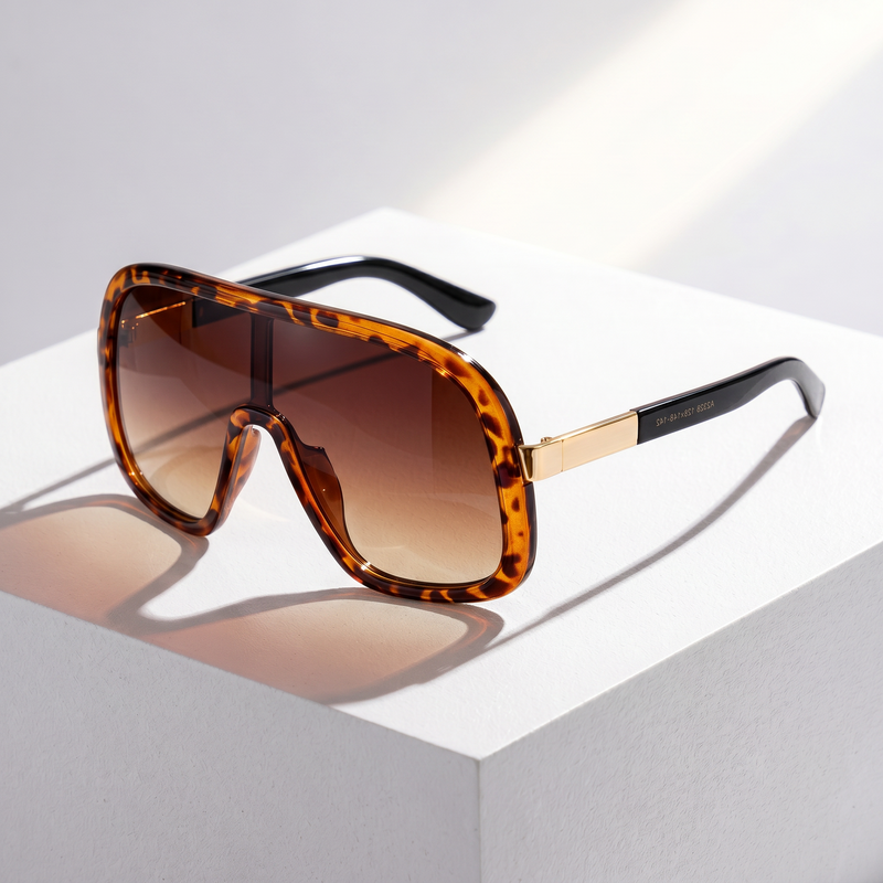 LumaVex | Shield Sunglasses with Oversized Gradient Tinted Lens
