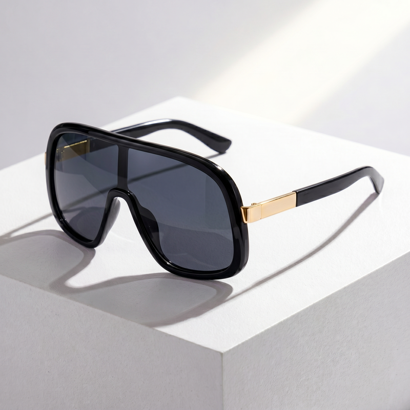 LumaVex | Shield Sunglasses with Oversized Gradient Tinted Lens