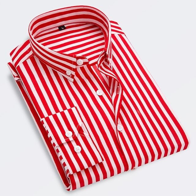 Jeroen | Blue Striped Button Down Shirt