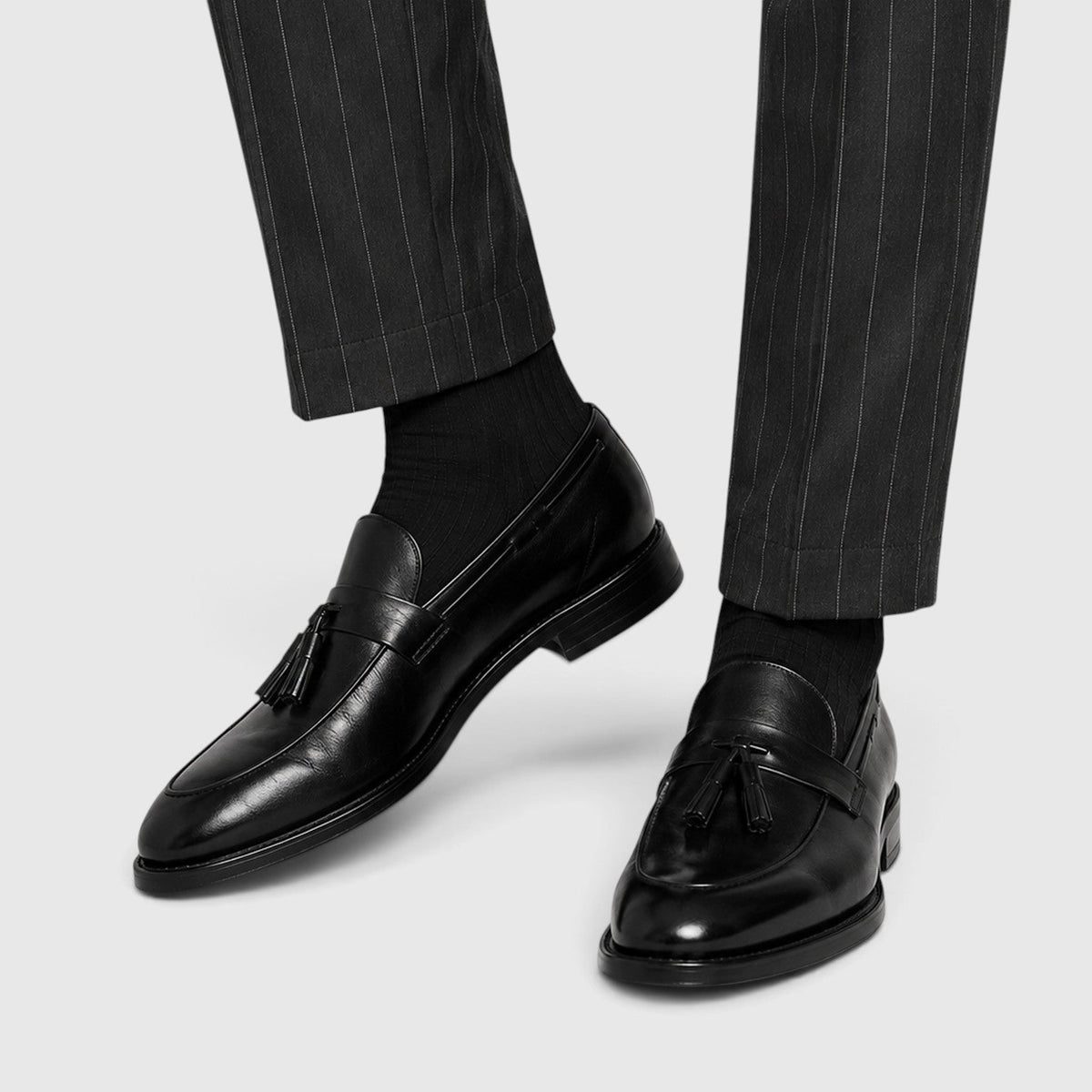 Tristan | Loafers with Tassels and Smooth Uppers