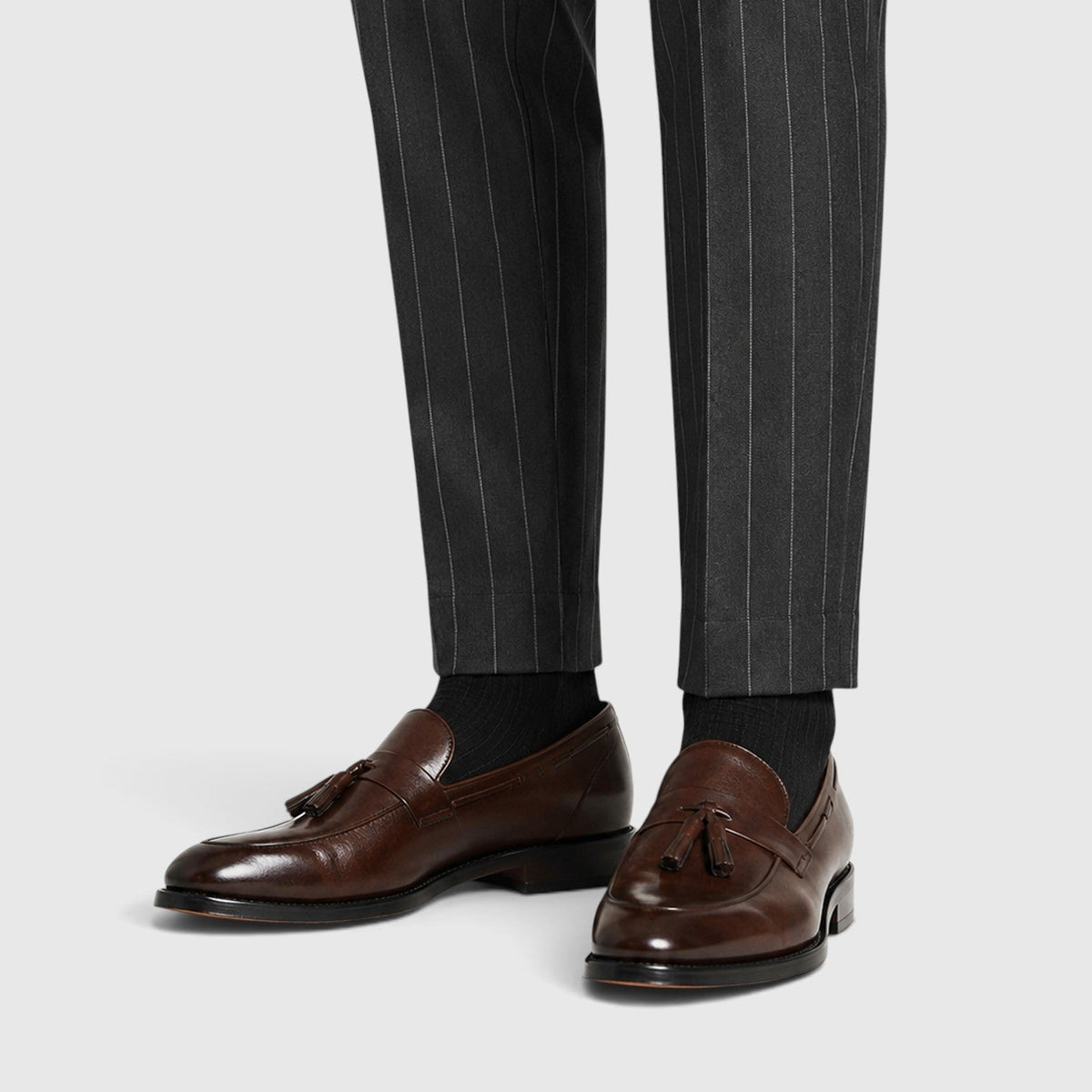 Tristan | Loafers with Tassels and Smooth Uppers