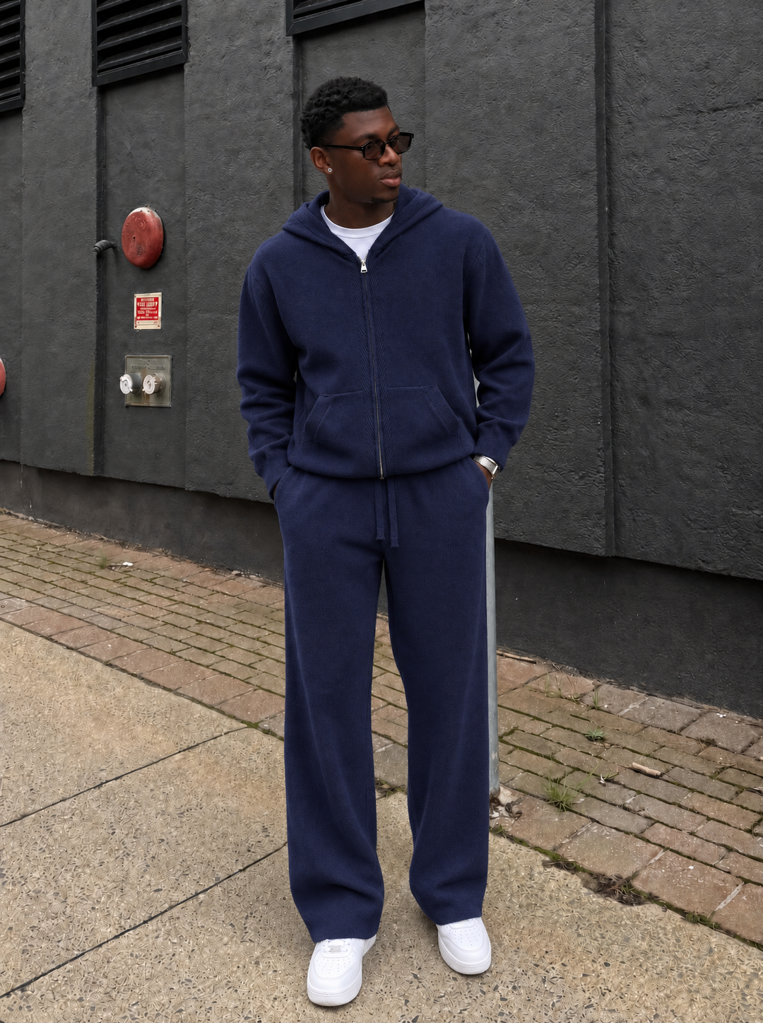 Jonathan | Tracksuit With Zip Hoodie and Straight Pants
