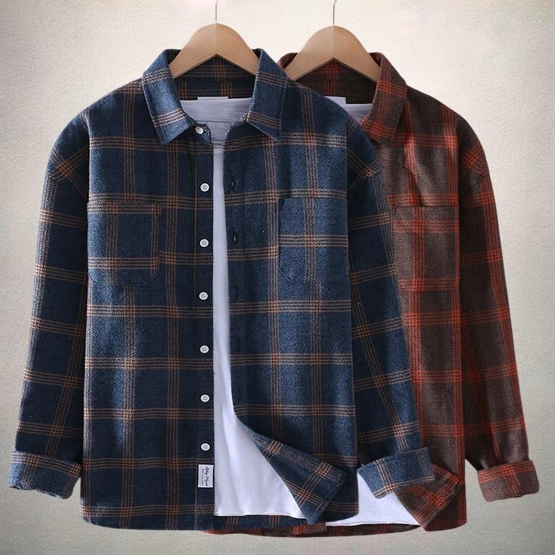 Wolf | Long Sleeve Button-Up Overshirt