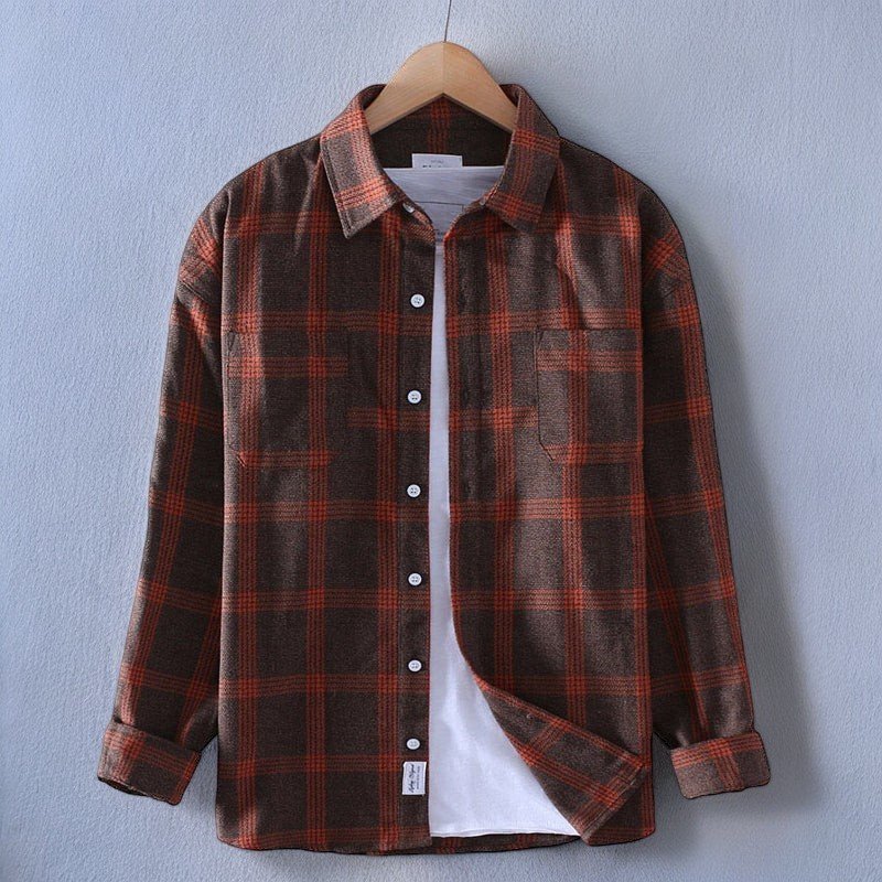 Wolf | Long Sleeve Button-Up Overshirt