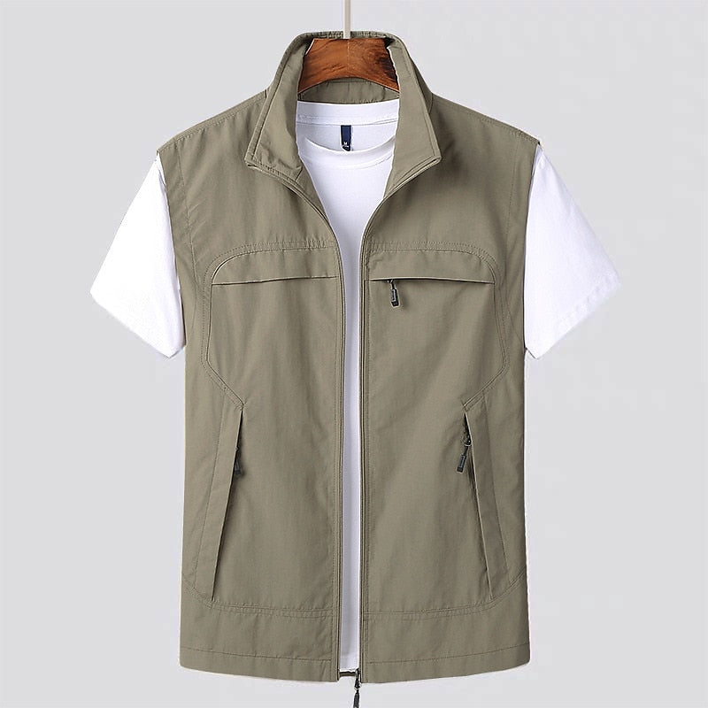 Outdoorweste herren atmungsaktiv | Outdoor Vest with Breathable Design