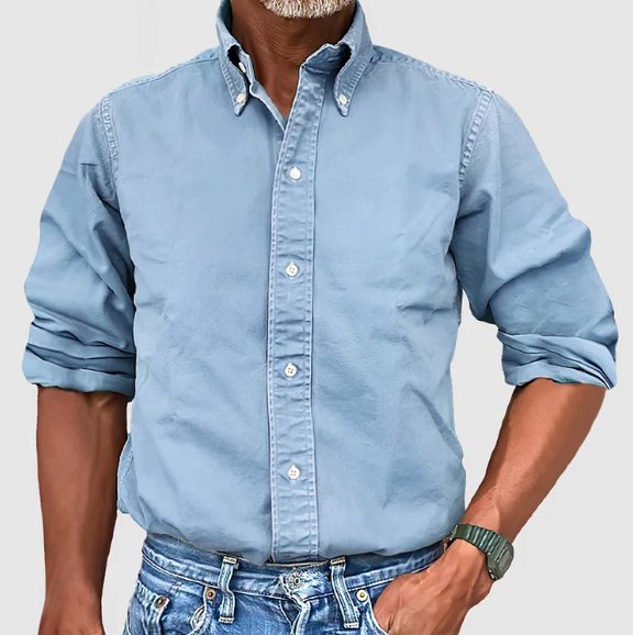 Nico | Long Sleeve Button-Down Casual Shirt