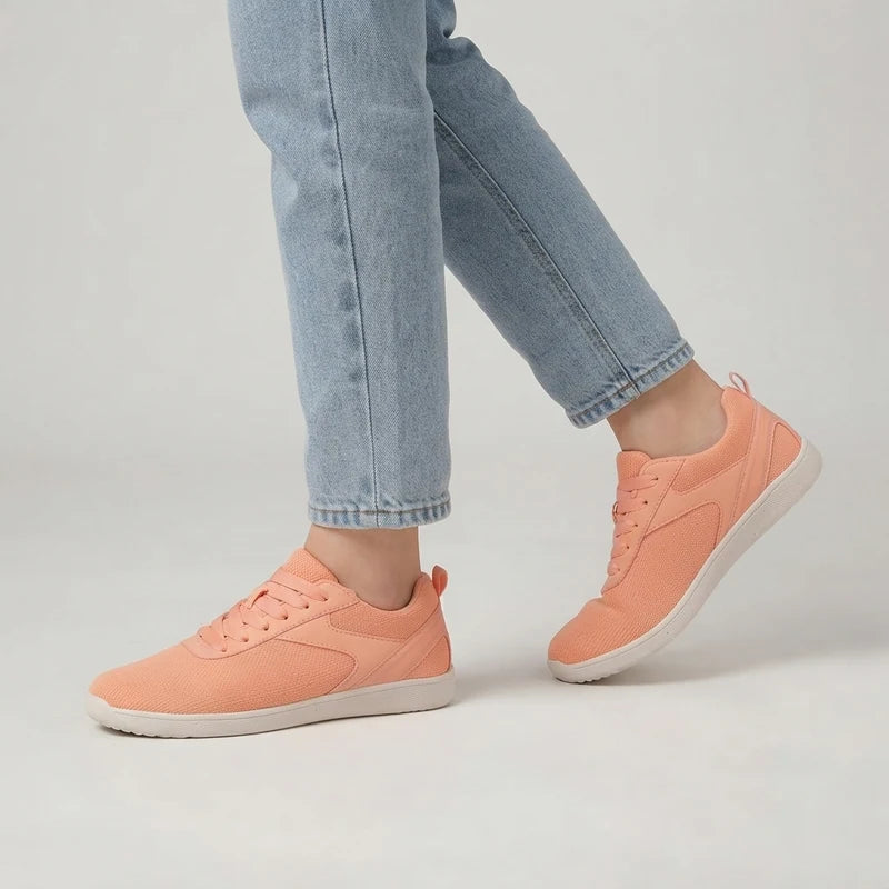 Liliane | Sneakers With Mesh Uppers and Rounded Toes
