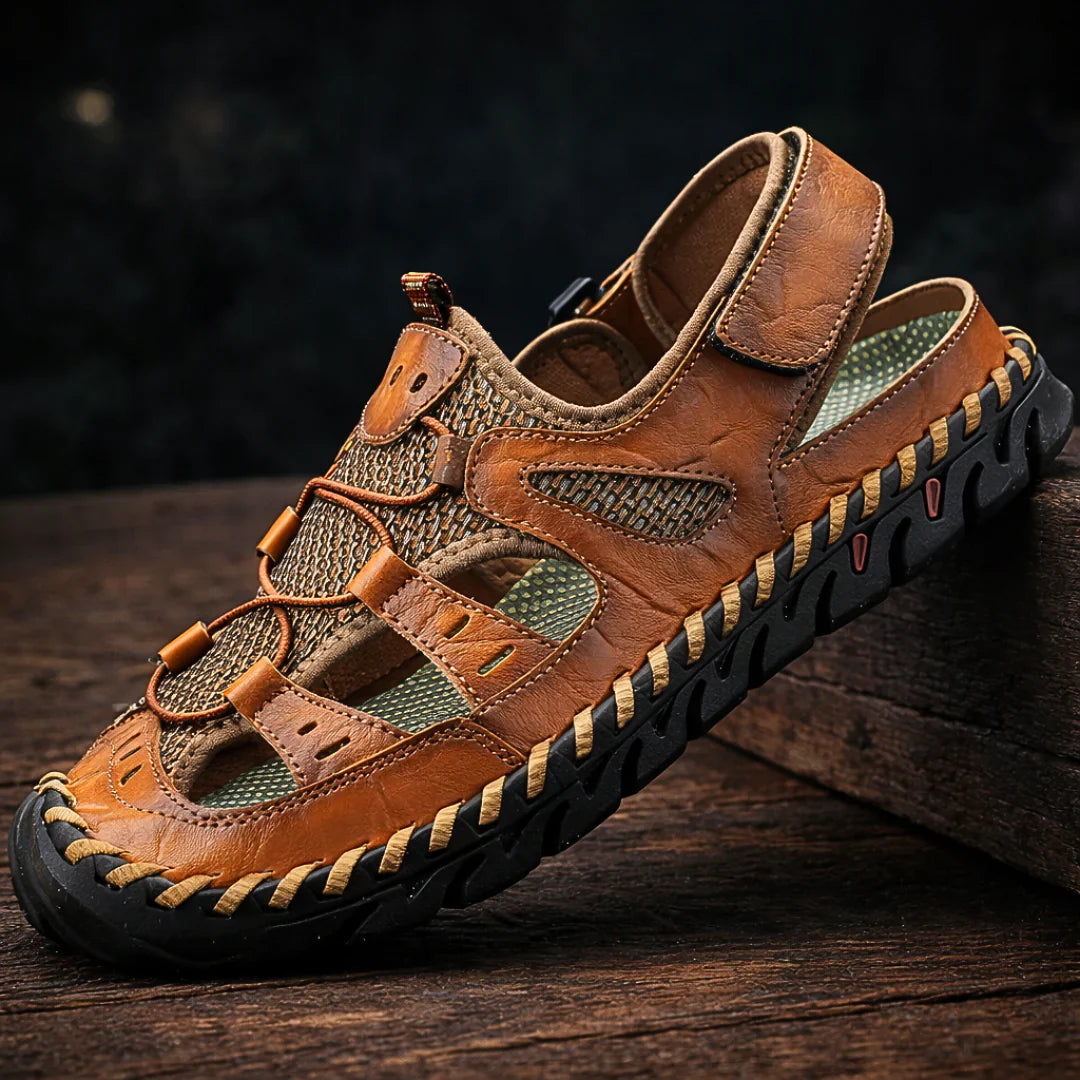 Gustavoo | Closed Toe Mesh Walking Sandals