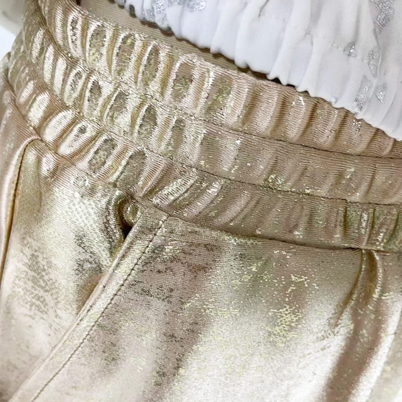 Ashley | Two-Piece Sequin Eye Motif Lounge Set