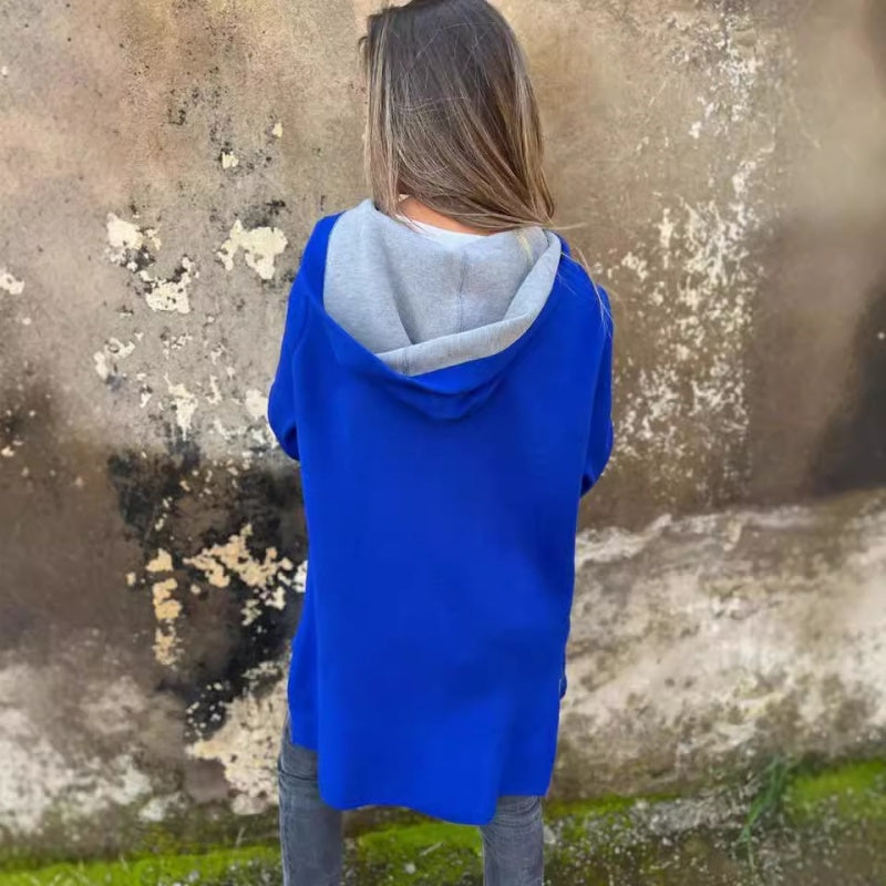 Karletta | Jacket with Hood and Open Front