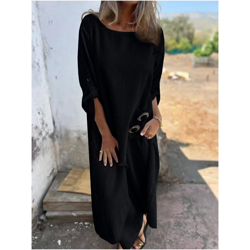 Tilda | Loose Fit Asymmetric Tunic Pant Set