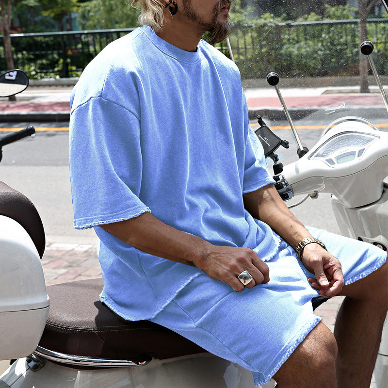 Bestien | Oversized T-Shirt Shorts Set