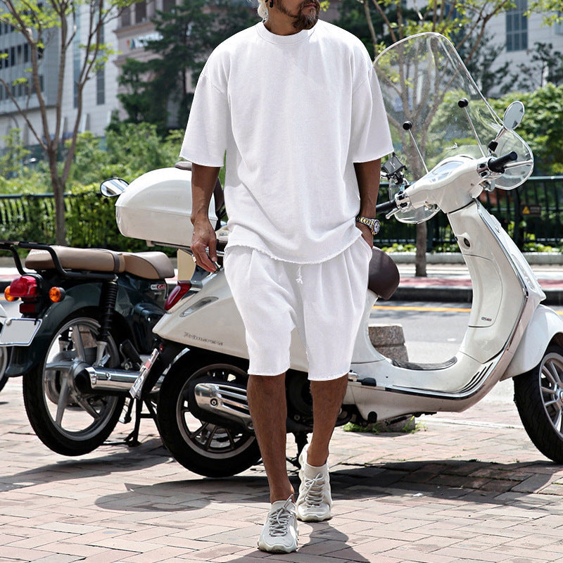 Bestien | Oversized T-Shirt Shorts Set