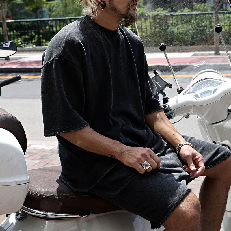 Bestien | Oversized T-Shirt Shorts Set