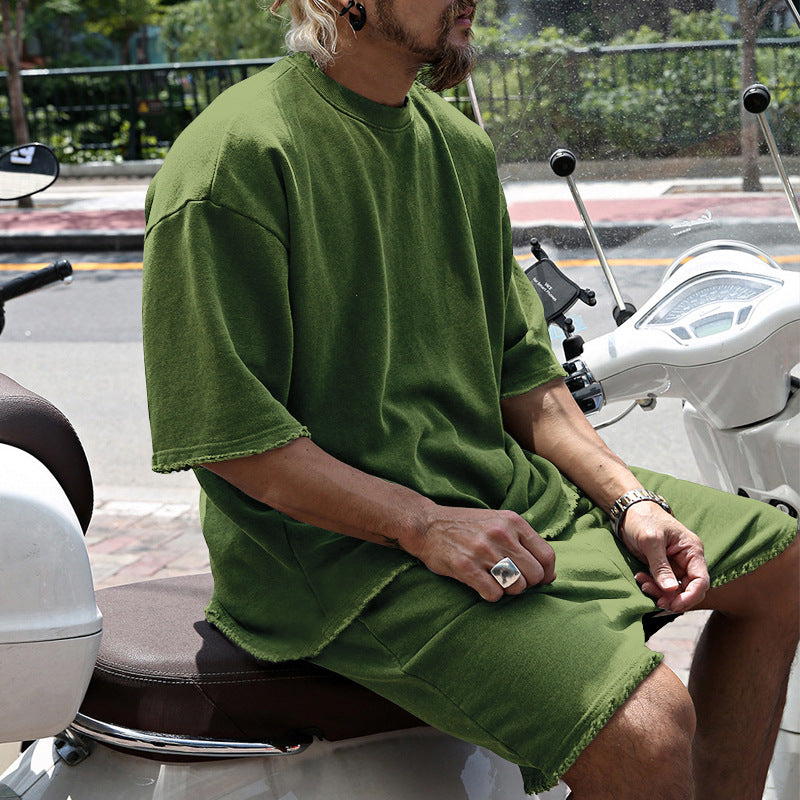 Bestien | Oversized T-Shirt Shorts Set