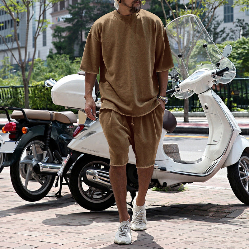 Bestien | Oversized T-Shirt Shorts Set