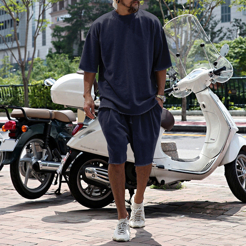 Bestien | Oversized T-Shirt Shorts Set