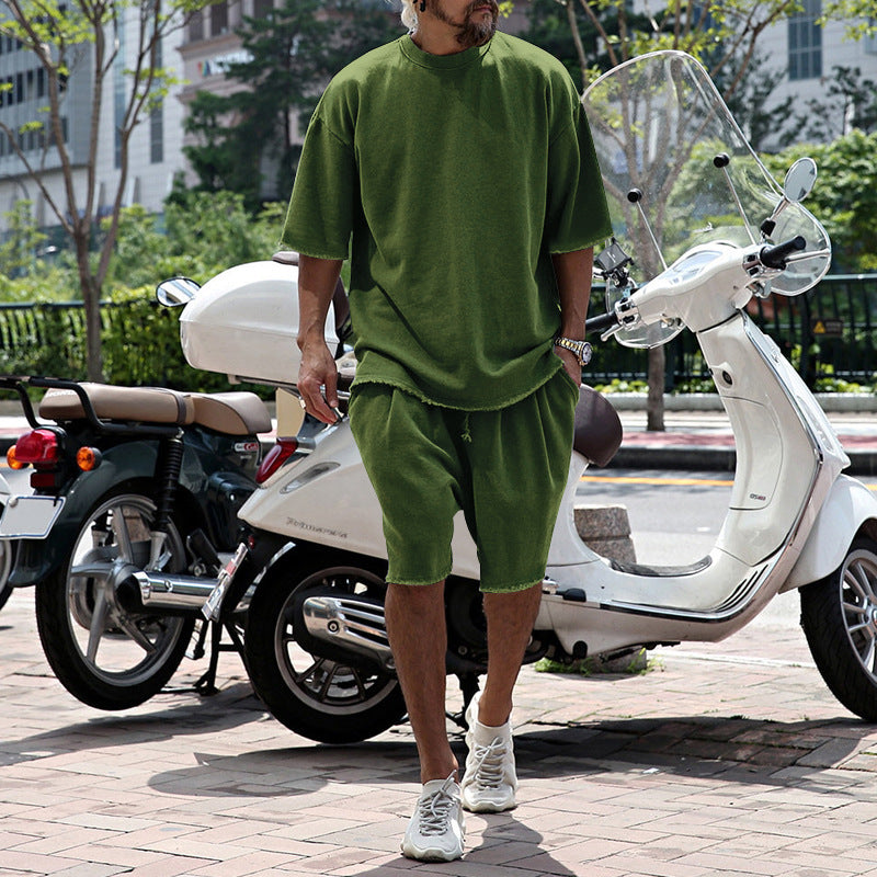Bestien | Oversized T-Shirt Shorts Set