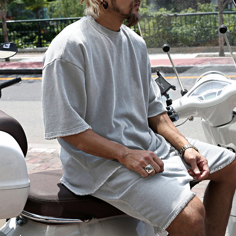 Bestien | Oversized T-Shirt Shorts Set
