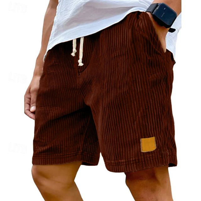 Dearen | Corduroy Casual Drawstring Shorts