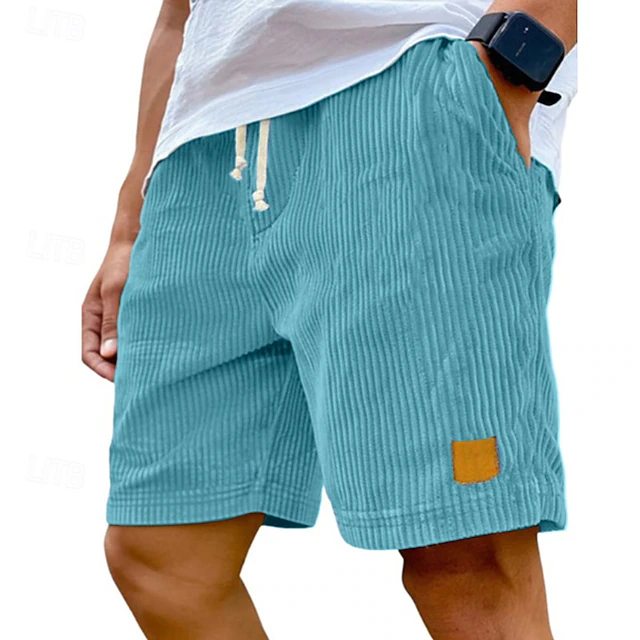 Dearen | Corduroy Casual Drawstring Shorts