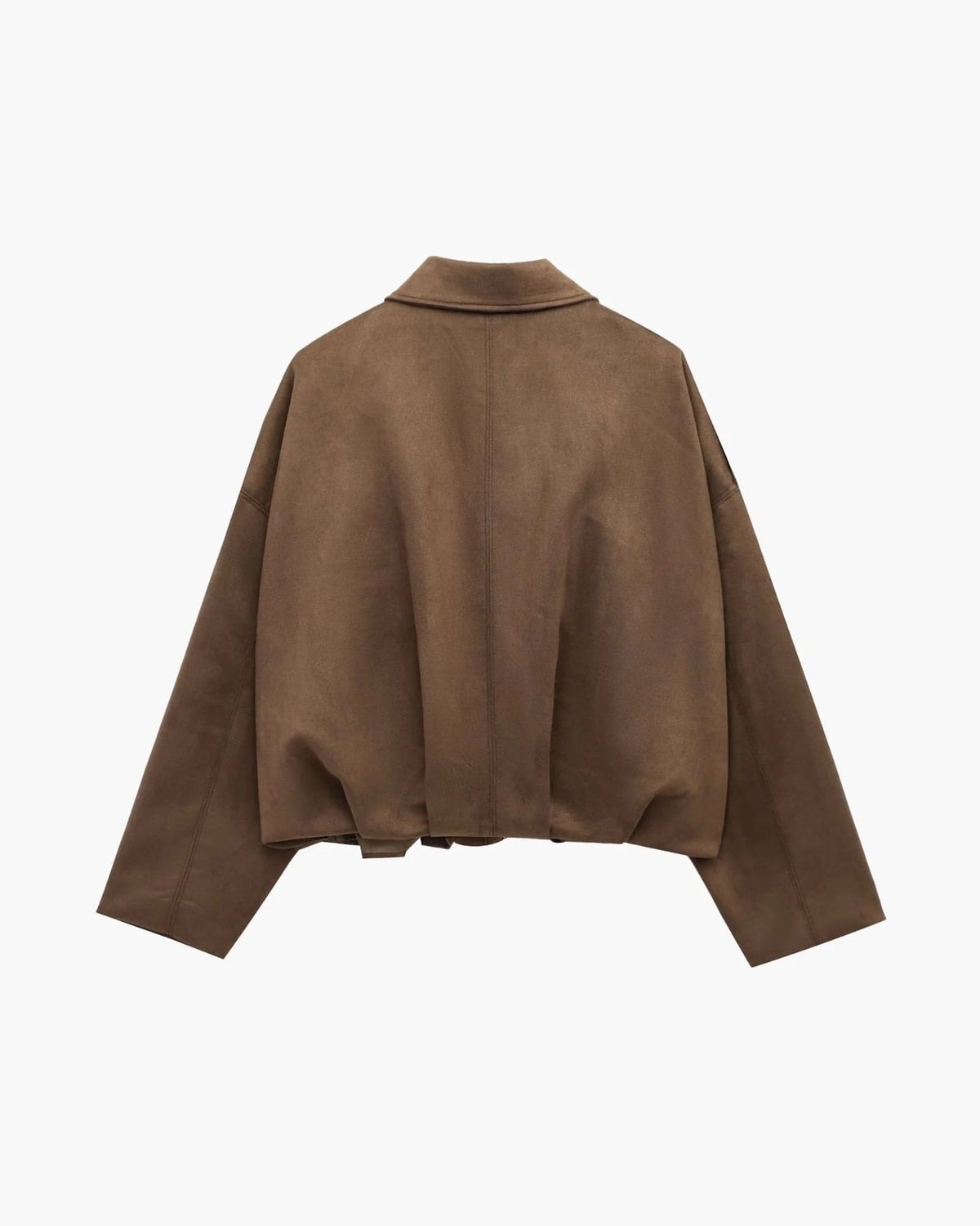 Edna | Bomber Jacket With Collar and Relaxed Fit