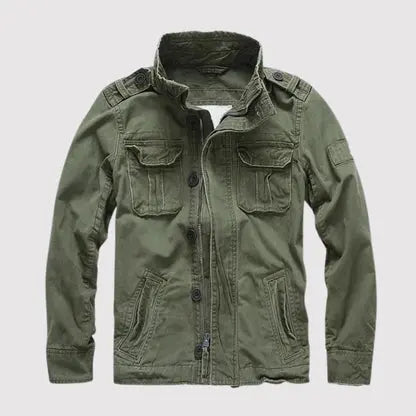 Ayhan | Field Jacket With Stand Collar Pockets