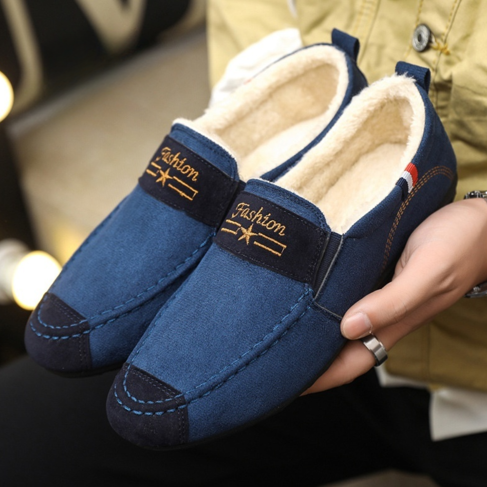 Lyons | Loafers With Plush Lining and Elastic Panels