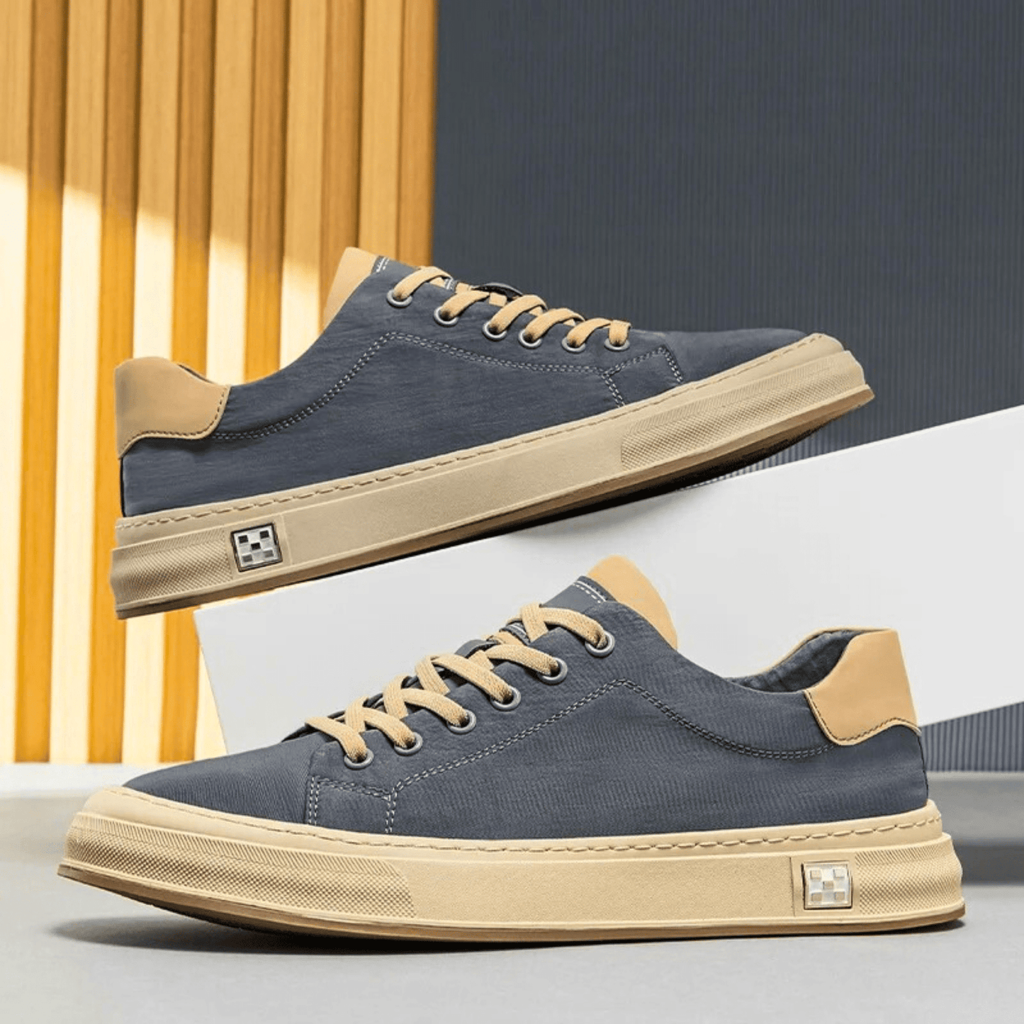 Snelle - Casual Lace-Up Low Top Sneakers