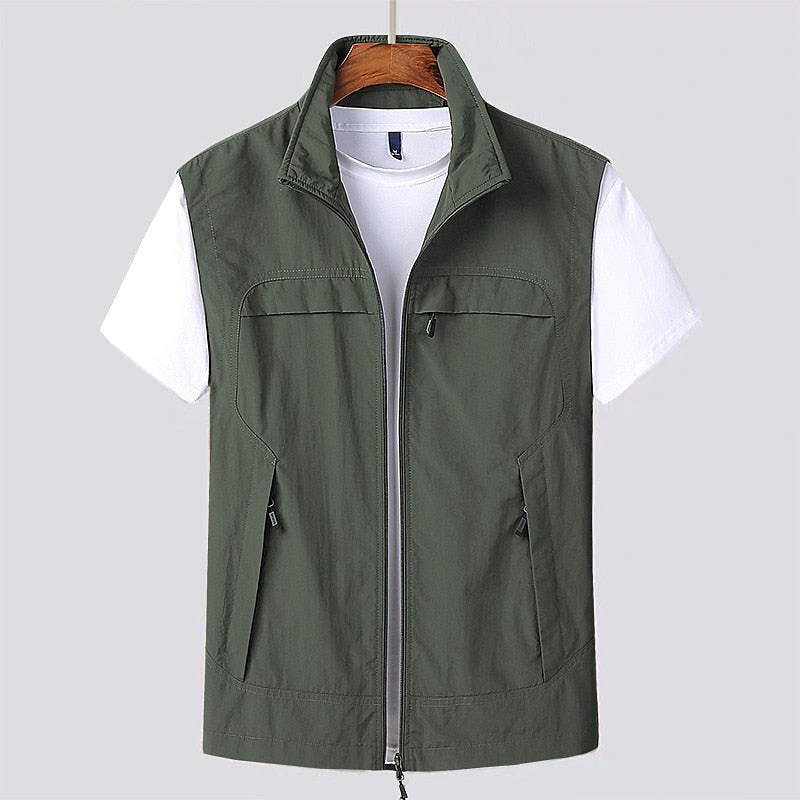 Outdoorweste herren atmungsaktiv | Outdoor Vest with Breathable Design